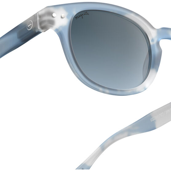 Magritte blue clouds sunglasses